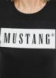 Mustang® Alina C Logo Tee - Black