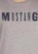 Mustang® Logo Tee - Mid Grey Melange