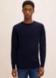 Tom Tailor® Simple knitted jumper - Knitted Navy Melange