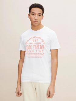 Tom Tailor® T-shirt with a letter print