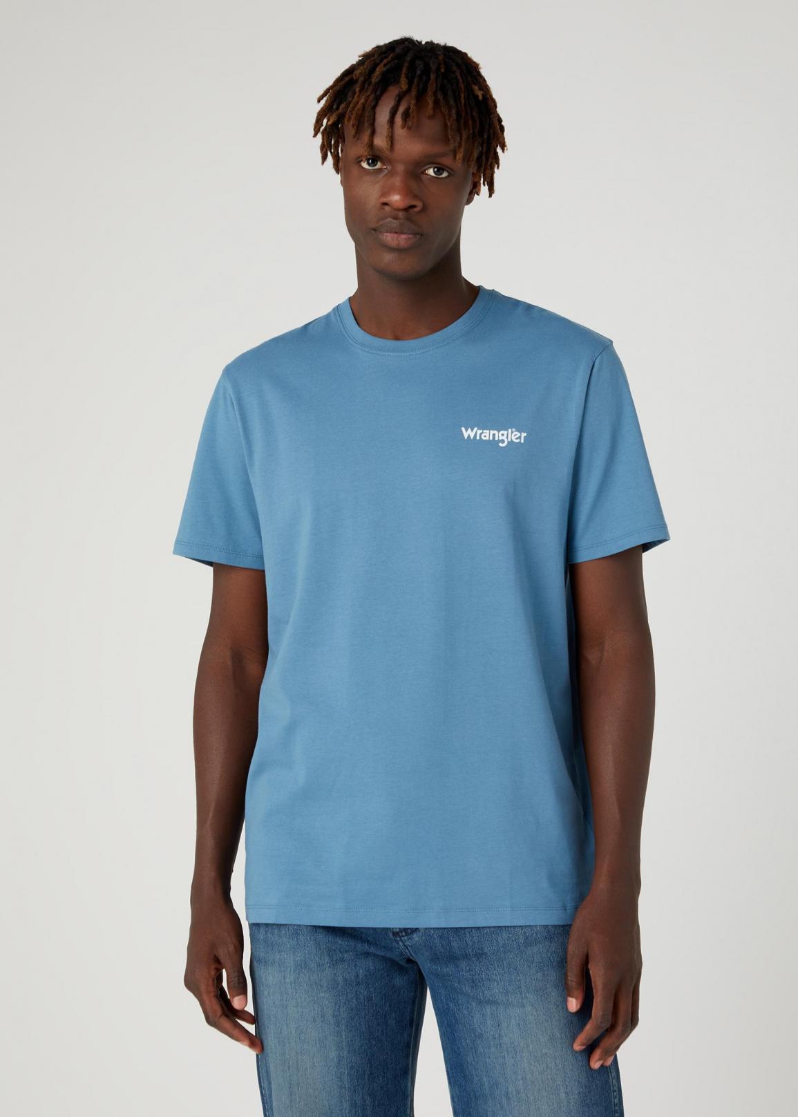Wrangler® 2 Pack Sign Off Tee - Capitains Blue