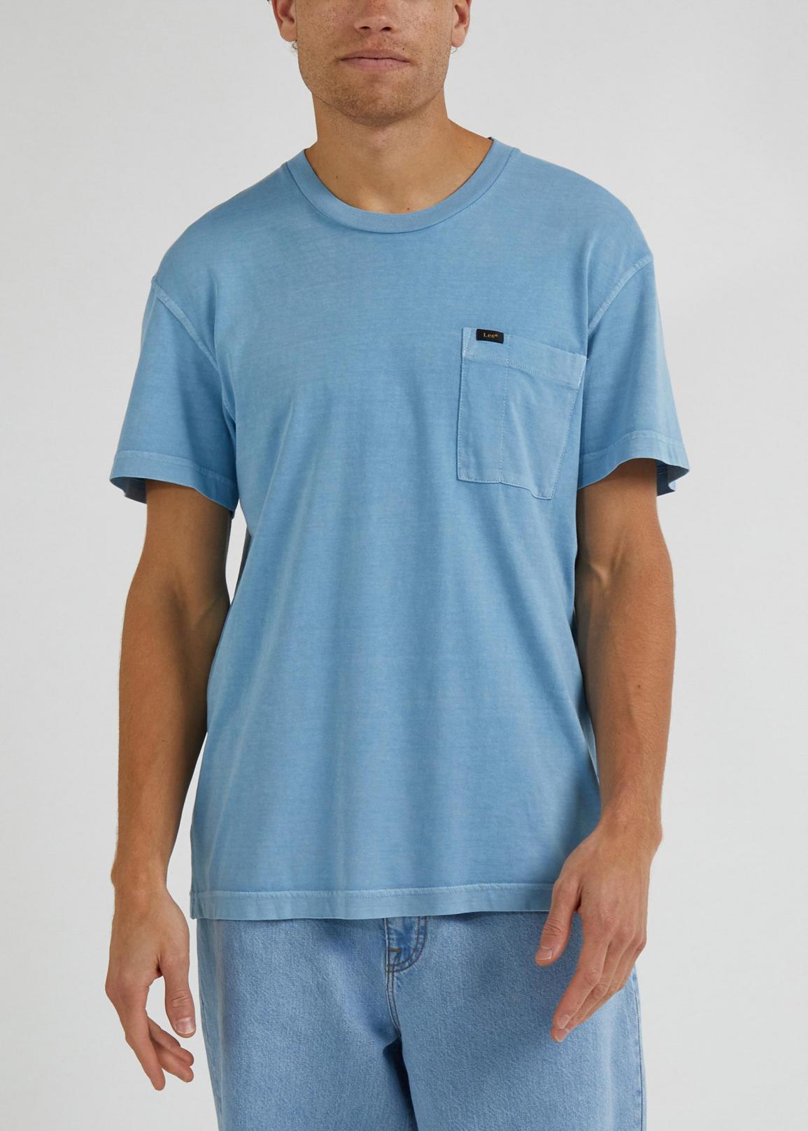 Lee® Relaxed Pocket Tee - Ice Blue