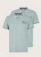 Tom Tailor® Polo shirt with logo embroidery - Ocean