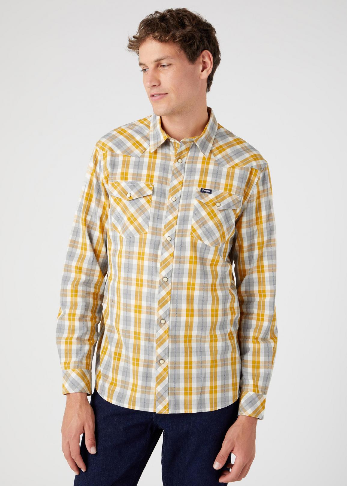 Wrangler® Western Shirt - Wrangler Yellow