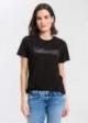 Cross Jeans® T-shirt C-Neck Make It - Black (020)