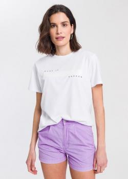 Cross Jeans® T-shirt C-Neck Make It - White (008)