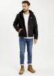 Cross Jeans® Hoodie Jacket - Black (020)