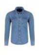 Cross Jeans® 2 pocket Denim Shirt - Light Blue (007)
