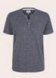 Tom Tailor® Tshirt - Navy Grindle Structure