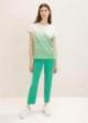 Tom Tailor® Tshirt - Green Gradient Stripe