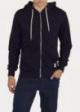 Cross Jeans® Sweatshirt Zip Hoodie 25182 - Navy (001)
