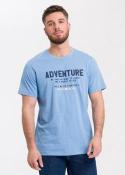 Cross Jeans® Adventure Tshirt - Dream Blue (055)