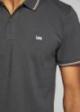 Lee® Pique Polo - Washed Black