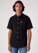 Wrangler Short Sleeve 1 pocket shirt - Black