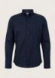 Tom Tailor® Shirt With An All-over Print - Navy Geometric Design