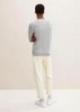 Tom Tailor® Simple knitted jumper - Light Soft Grey Melange
