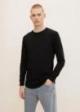 Denim Tom Tailor® Basic Long-sleeved Shirt - Black