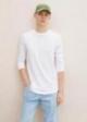 Denim Tom Tailor® Basic Long-sleeved Shirt - White