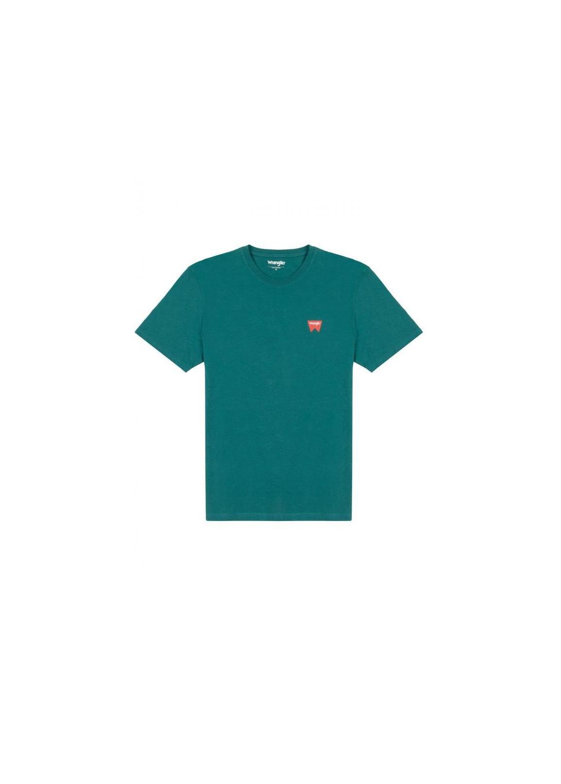 Wrangler® Sign Off Tee - Bayberry Green