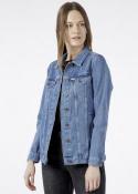 Cross Jeans® Denim Jacket - Light Mid Blue (006)
