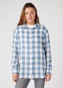Wrangler® 1 pocket Shirt - Captain Blue Check