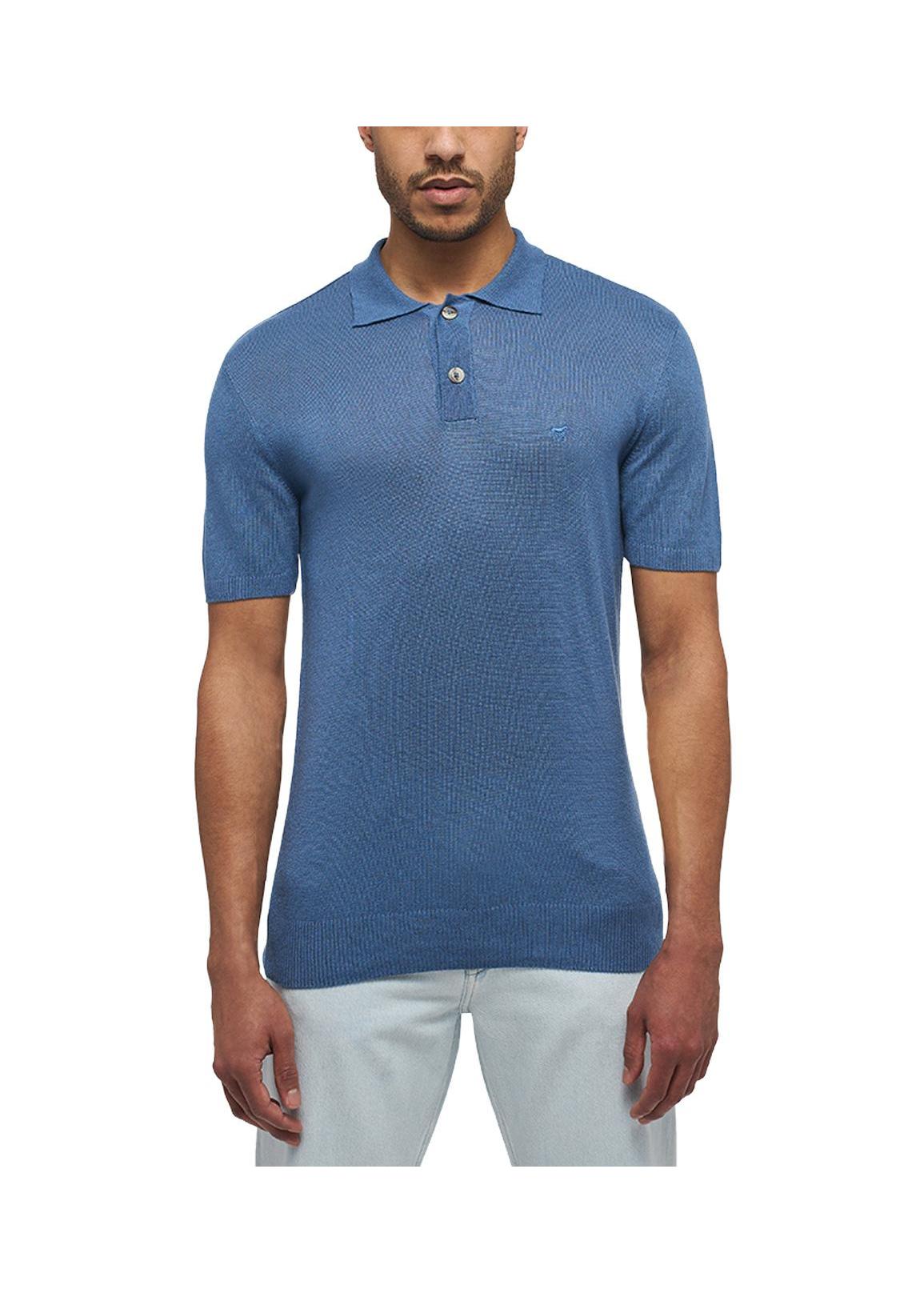 Mustang® Style Emil C Polo - Moonlight Blue