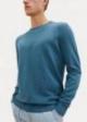 Tom Tailor® Mottled Knitted Sweater - Dark Green Melange
