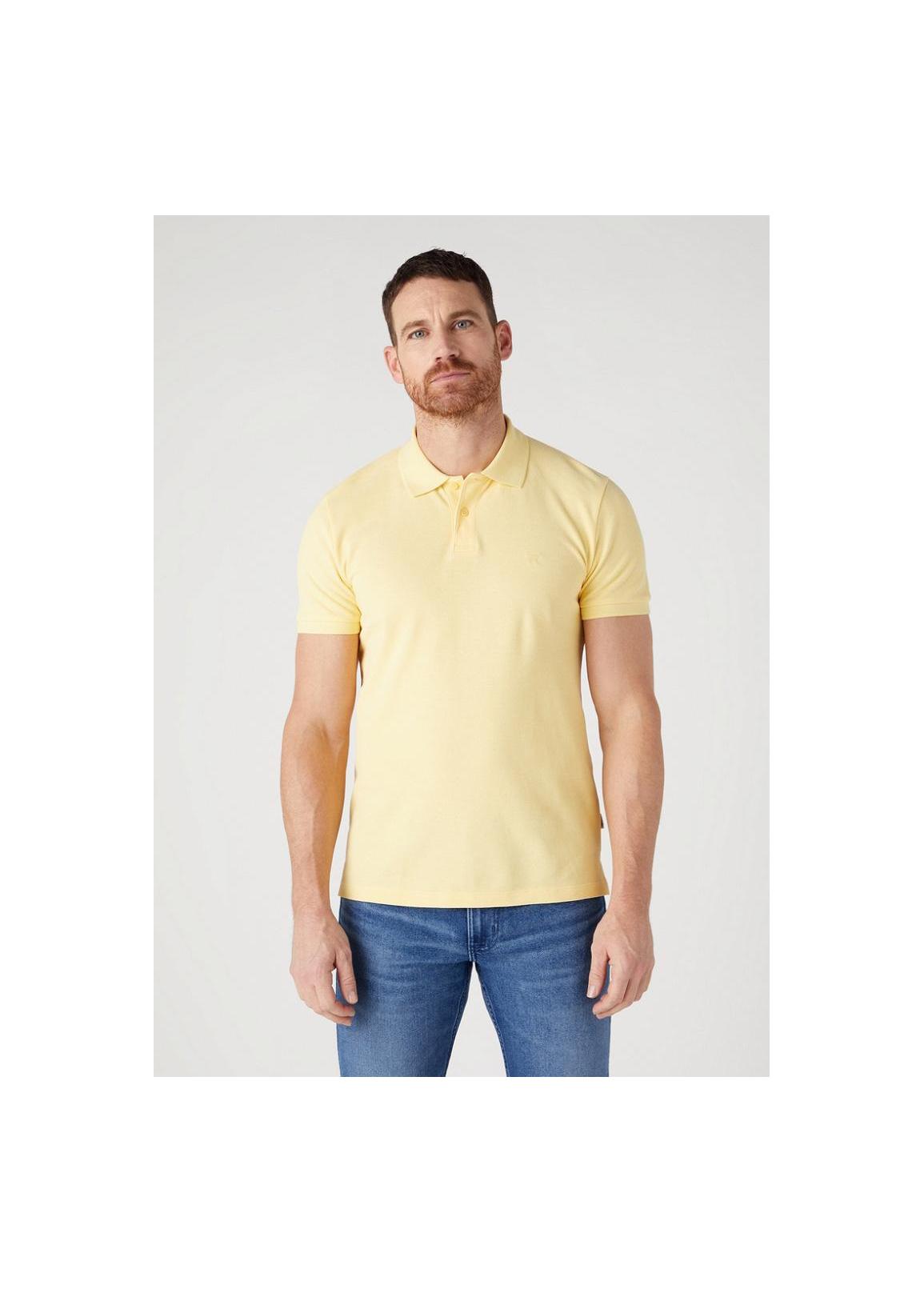 Wrangler® Polo Shirt - Pale Banana