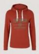 Tom Tailor® Hoodie - Chili Oil Red