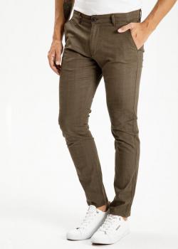 Cross Jeans® Chino Tapered Fit - Brown Check (199)
