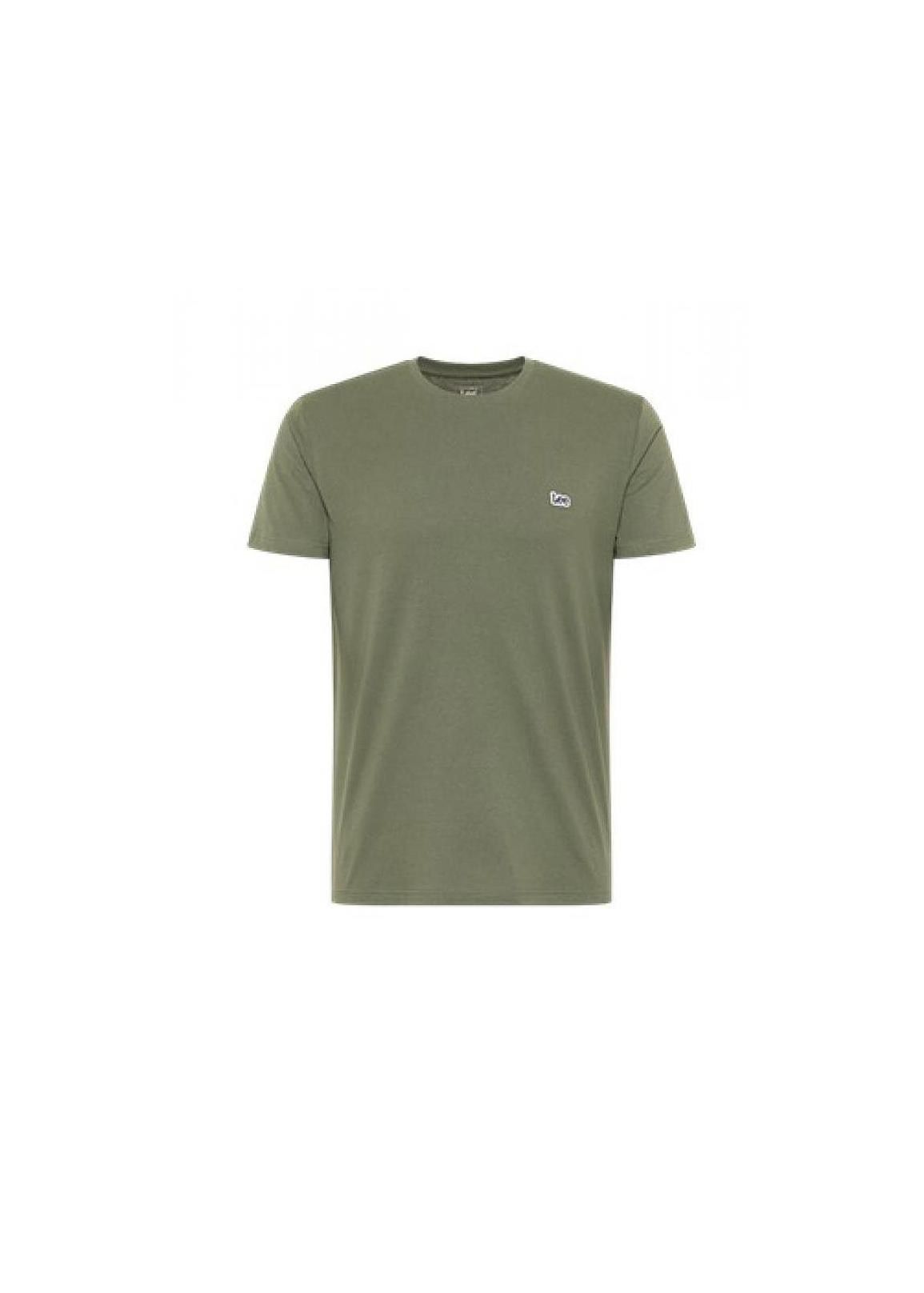 Lee® Short Sleeve Patch Logo Tee - Olive Grove