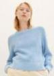Denim Tom Tailor® Knitted Jumper With Raglan Sleeves - Soft Charming Blue