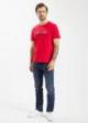 Cross Jeans® T-shirt C-Neck Limitless - Red (007)