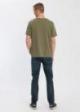Cross Jeans® T-shirt C-Neck - Dusky Green (324)