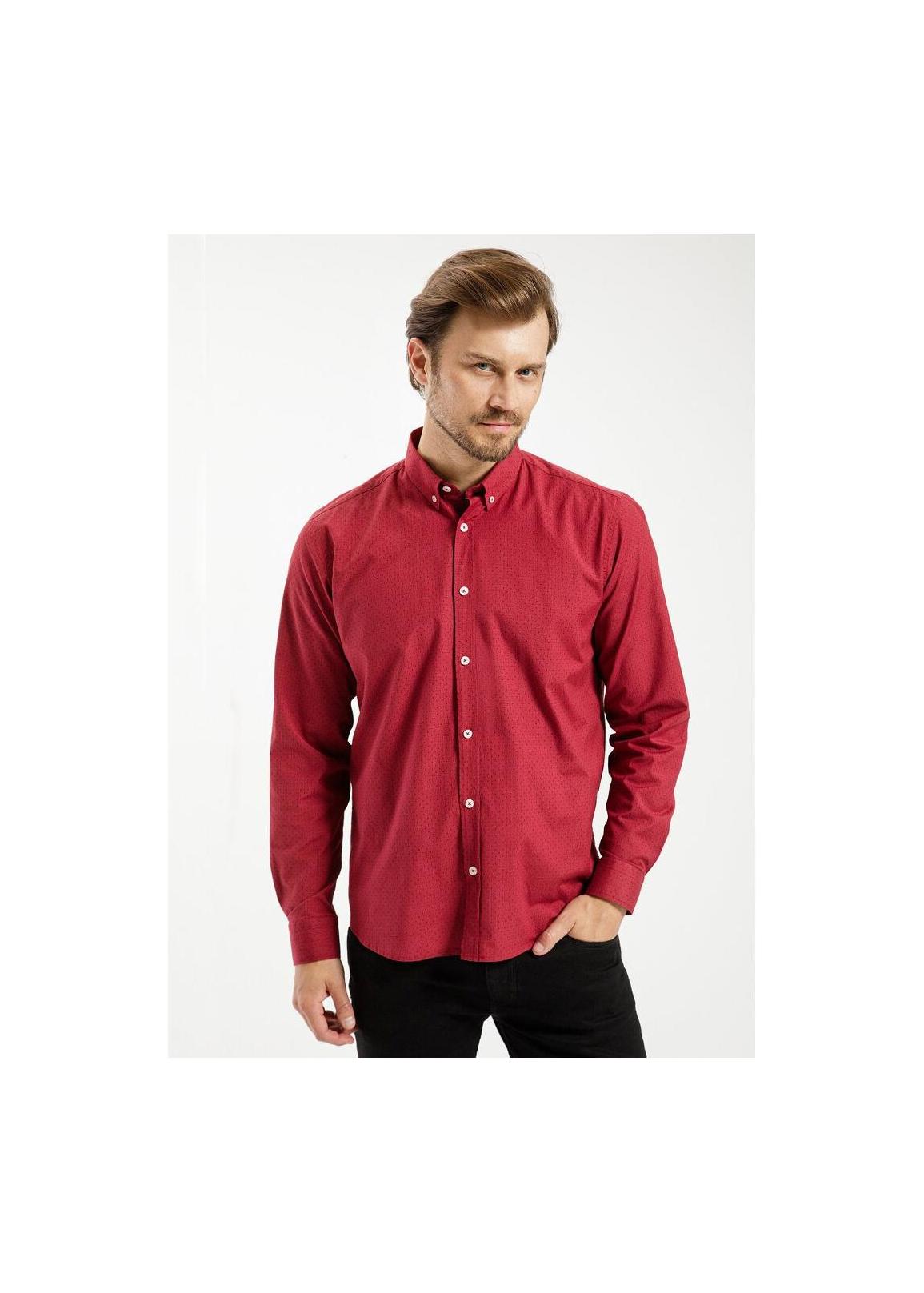 Cross Jeans® Shirt - Bordeaux (407)