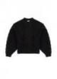 Wrangler® Crew Neck Cable Knitt - Black