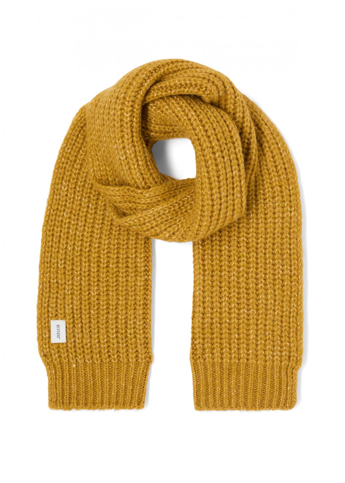Mustang® Ines Chunky Knit Scarf - Bronze Mist
