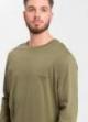 Cross Jeans® Long Sleeve Sweatshirt - Dusky Green (324)