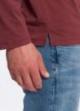 Cross Jeans® Long Sleeve Logo Sweatshirt - Brown (025)