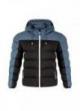 Cross Jeans® Winter Puffer Hoodie Jacket - Indigo (005)