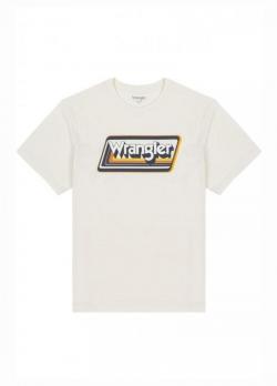 Wrangler® Graphic Logo Tee - Worn in White