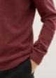 Tom Tailor® Mottled Knitted Sweater - Tawny Port Red Melange