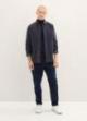 Tom Tailor® Basic Knitted Sweater With A Turtleneck - Knitted Navy Melange