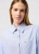 Wrangler® One Pocket Shirt - Blue Stripe
