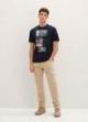 Tom Tailor® T-shirt With A Photo Print - Sky Captain Blue