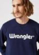 Wrangler® Logo Crew Sweat - Navy