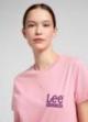 Lee® Small Logo Tee - Peony Pink