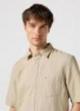 Wrangler® Short Sleeve One Pocket Shirt - Plaza Taupe