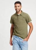 Cross Jeans® Button T-shirt - Khaki (002)
