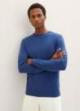 Tom Tailor® Mottled Knitted Sweater - Hockey Blue Dark Melange